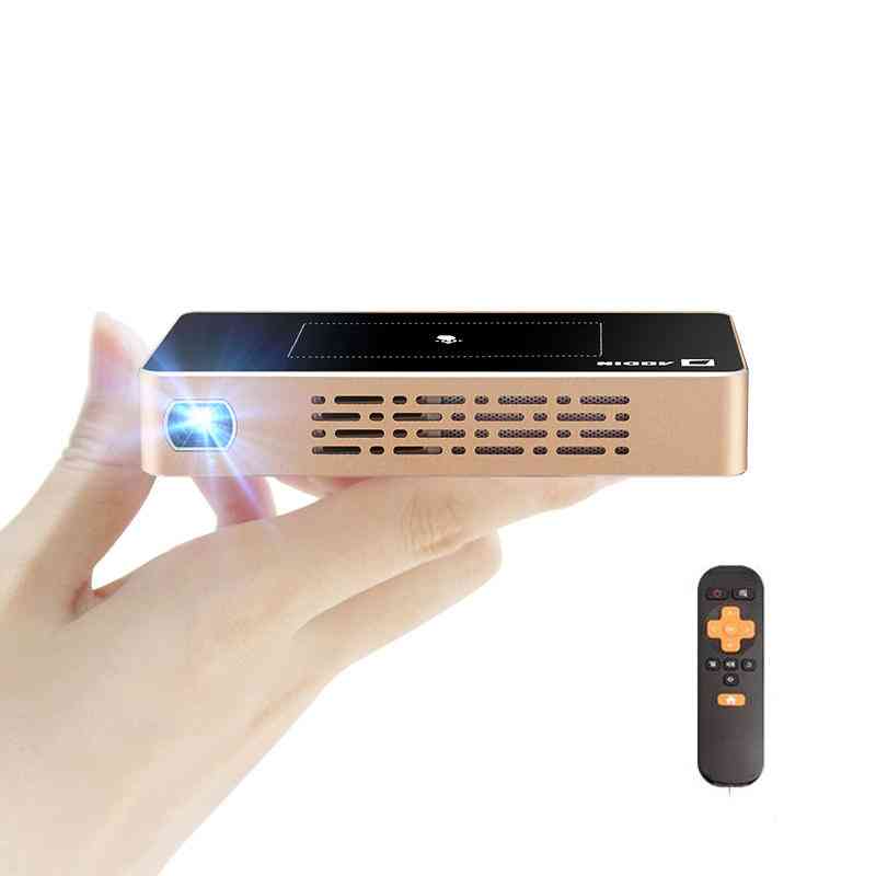 offertehitech-AODIN M9 Touch Panel Android Mini proiettore Tasca portatile senza fili Bulid-in Power Bank e LiveTV