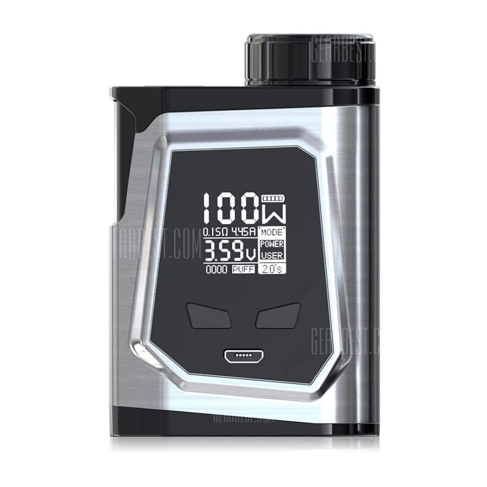 offertehitech-Original IJOY CAPO 100 3750mAh Box Mod - SILVER