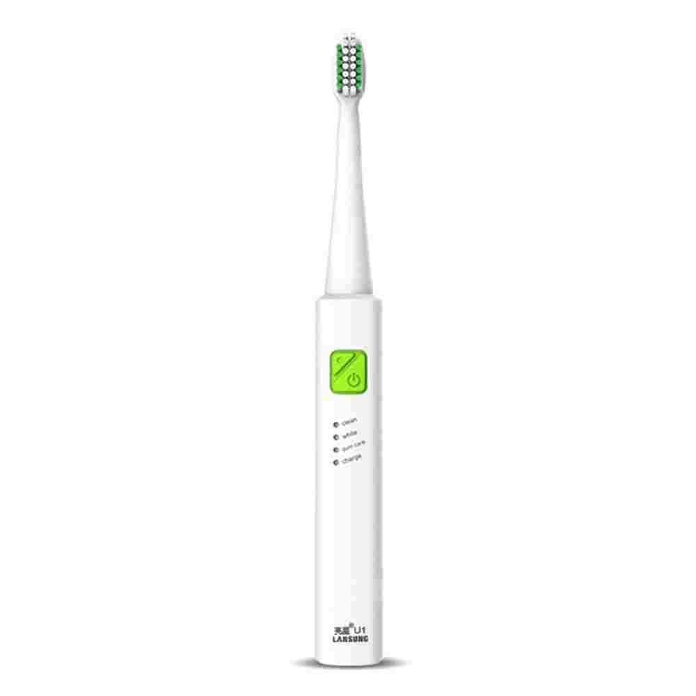 offertehitech-LANSUNG U1 Sonic Electric Toothbrush - WHITE AND GREEN