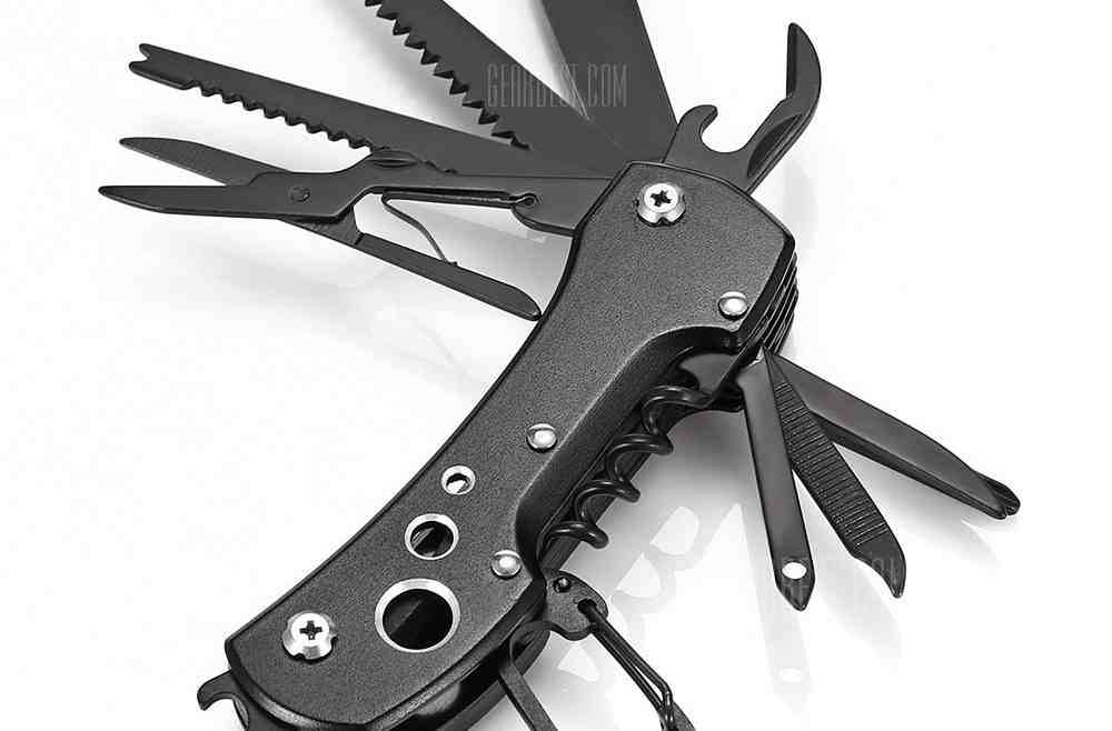 offertehitech-Stainless Steel EDC Folding Multifunctional Tool Knife Scissors