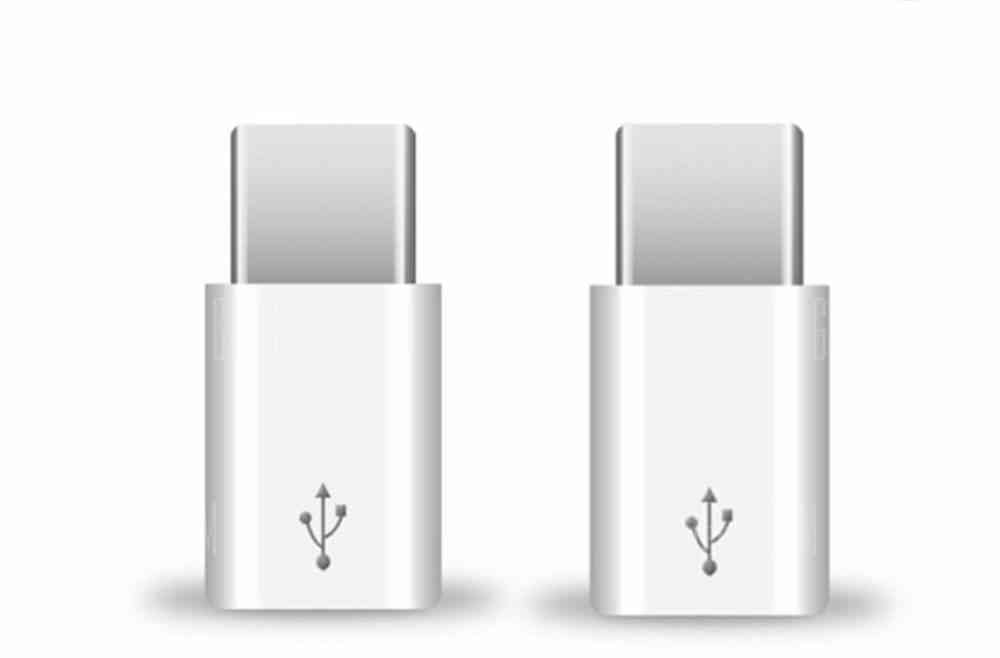 offertehitech-Tochic Usb Type-C Male To Micro Usb Female Connector for Xiaomi (2 Pack)