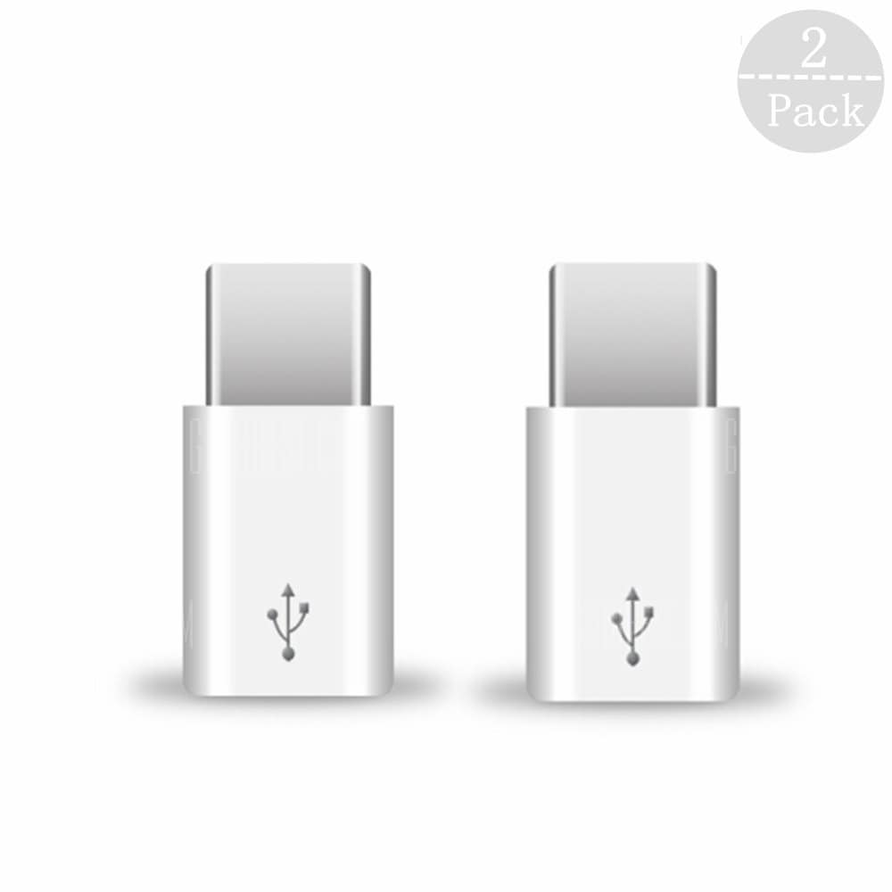 offertehitech-Tochic Usb Type-C Male To Micro Usb Female Connector for Xiaomi (2 Pack)
