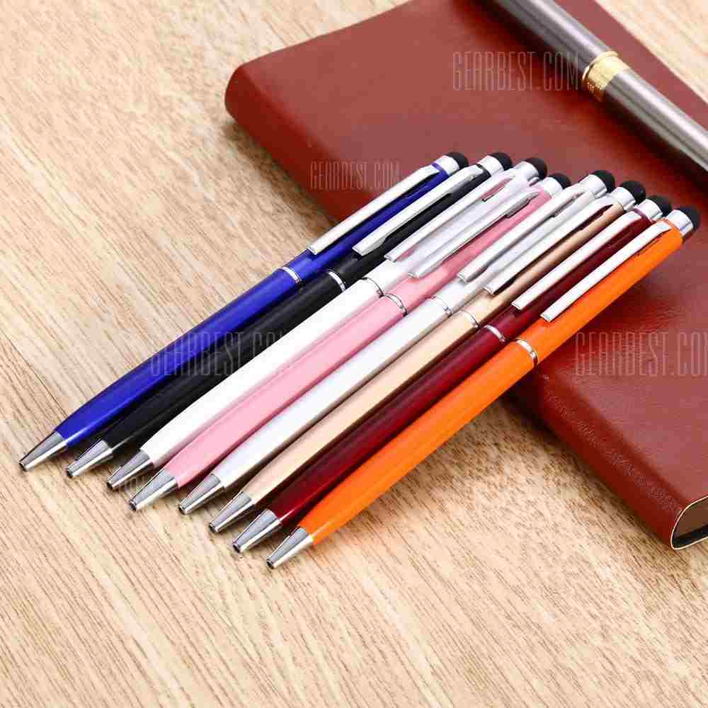 offertehitech-gearbest-8PCS YQ08 2 in 1 Capacitive Pen / Ballpoint Pen for Touchscreen