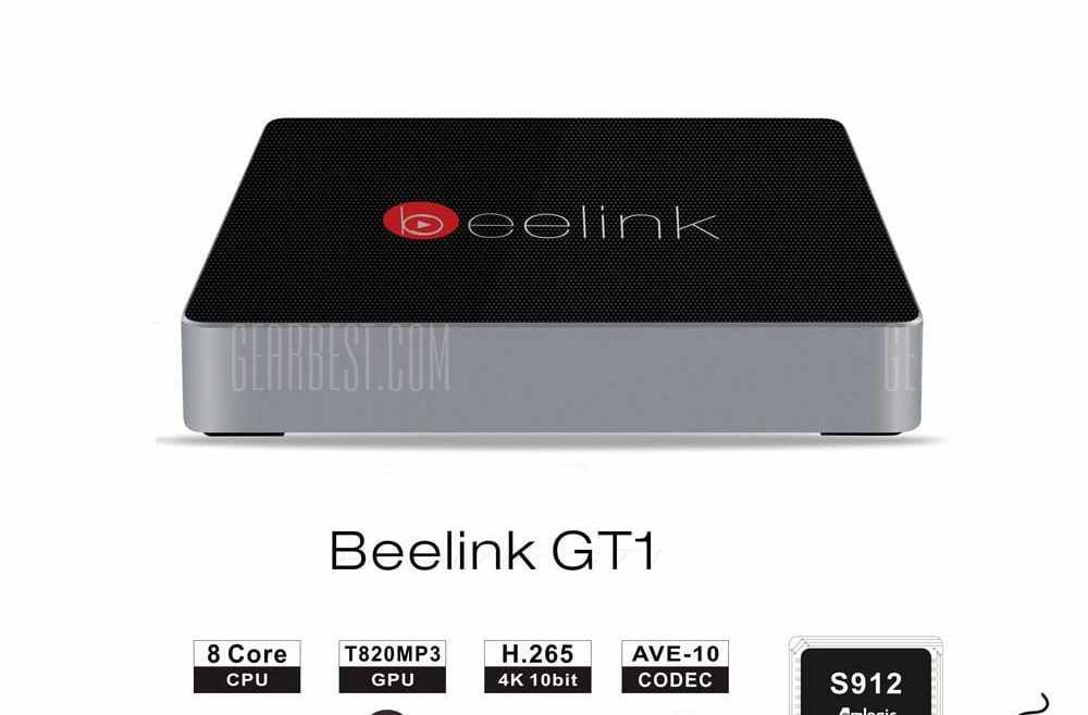 offertehitech-gearbest-Beelink GT1 TV Box Octa Core Amlogic S912