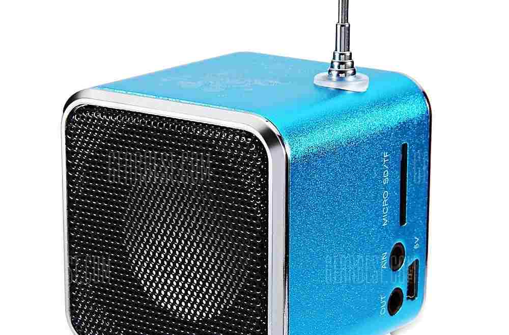 offertehitech-gearbest-Bluetwos TD - V26 Digital LCD FM Sound Speaker