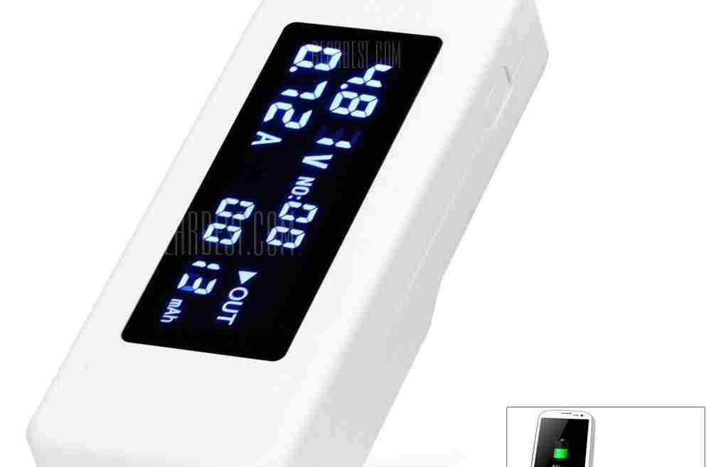 offertehitech-gearbest-KCX  -  045 LCD USB Voltage Current Detector Battery Capacity Tester for Phone Mobile Power Bank