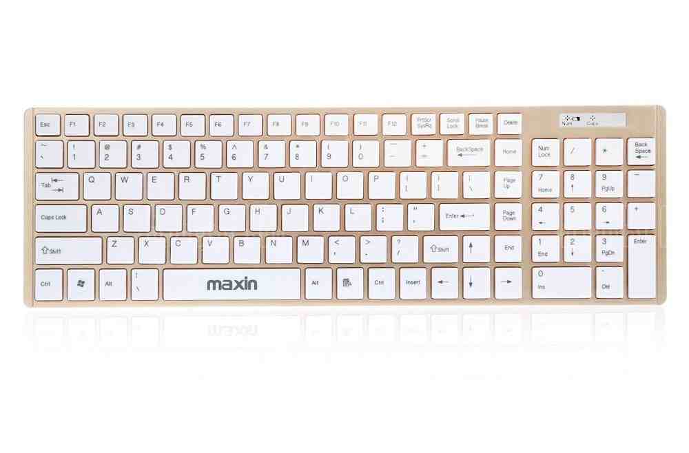 offertehitech-gearbest-Maxin M3 2.4GHz Wireless Keyboard + Mouse Combo