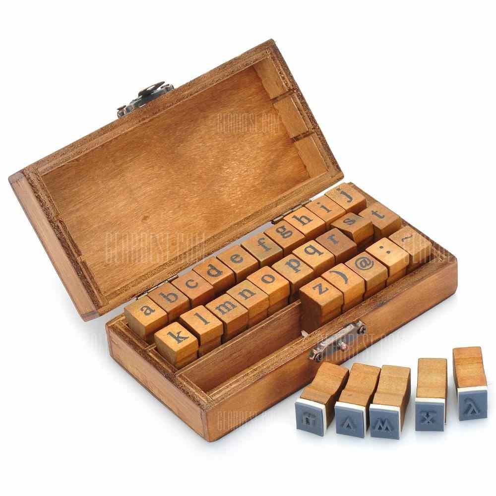 offertehitech-gearbest-Retro Style Alphabet Stamp