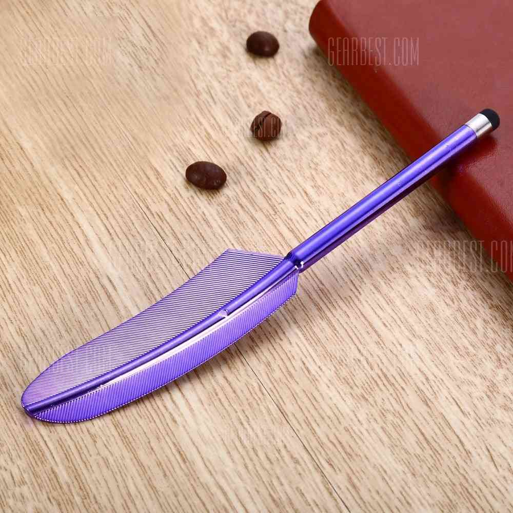 offertehitech-gearbest-YM07 Plastic Feather Design Phone Screen Stylus Touch Pen