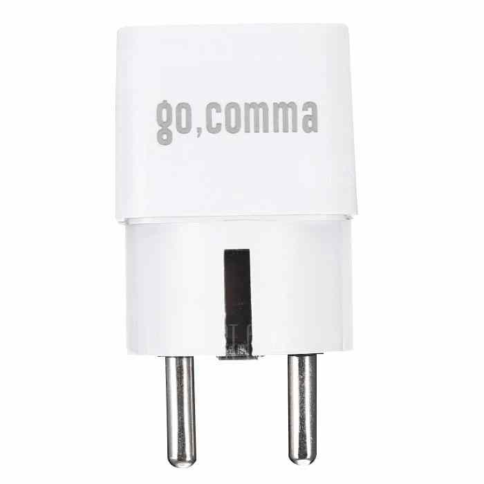 offertehitech-gocomma EU Plug 2 Feet Standard Travel Adapter