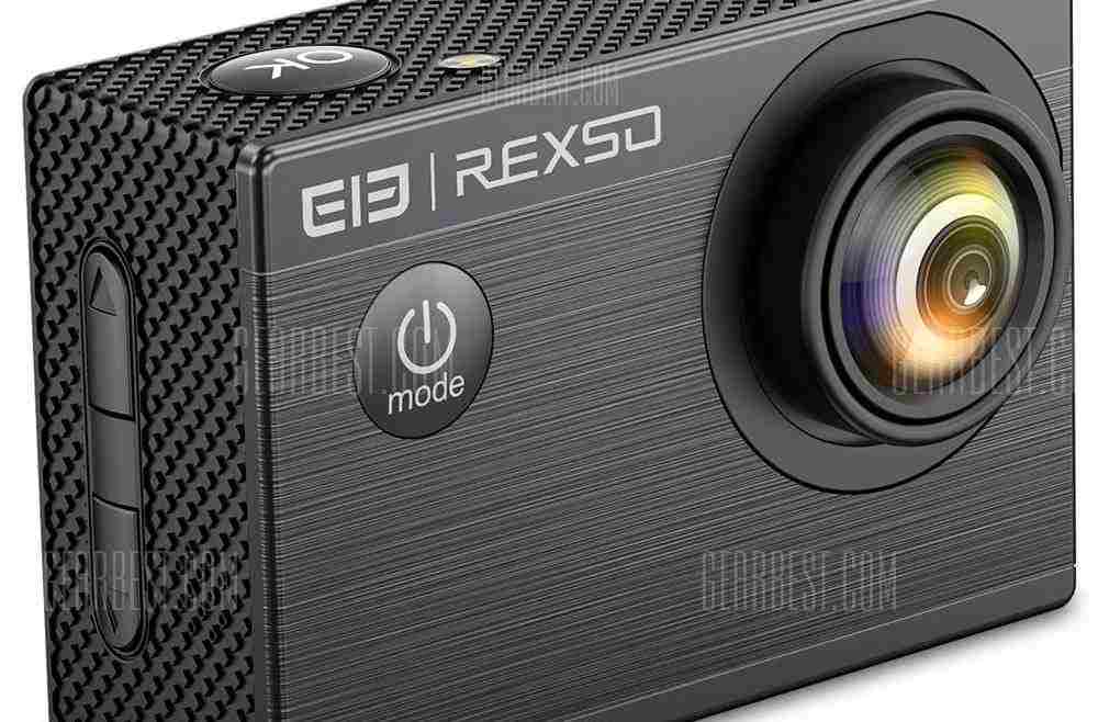 offertehitech-Elephone REXSO Explorer X Action Camera 4K 30fps HD - BLACK
