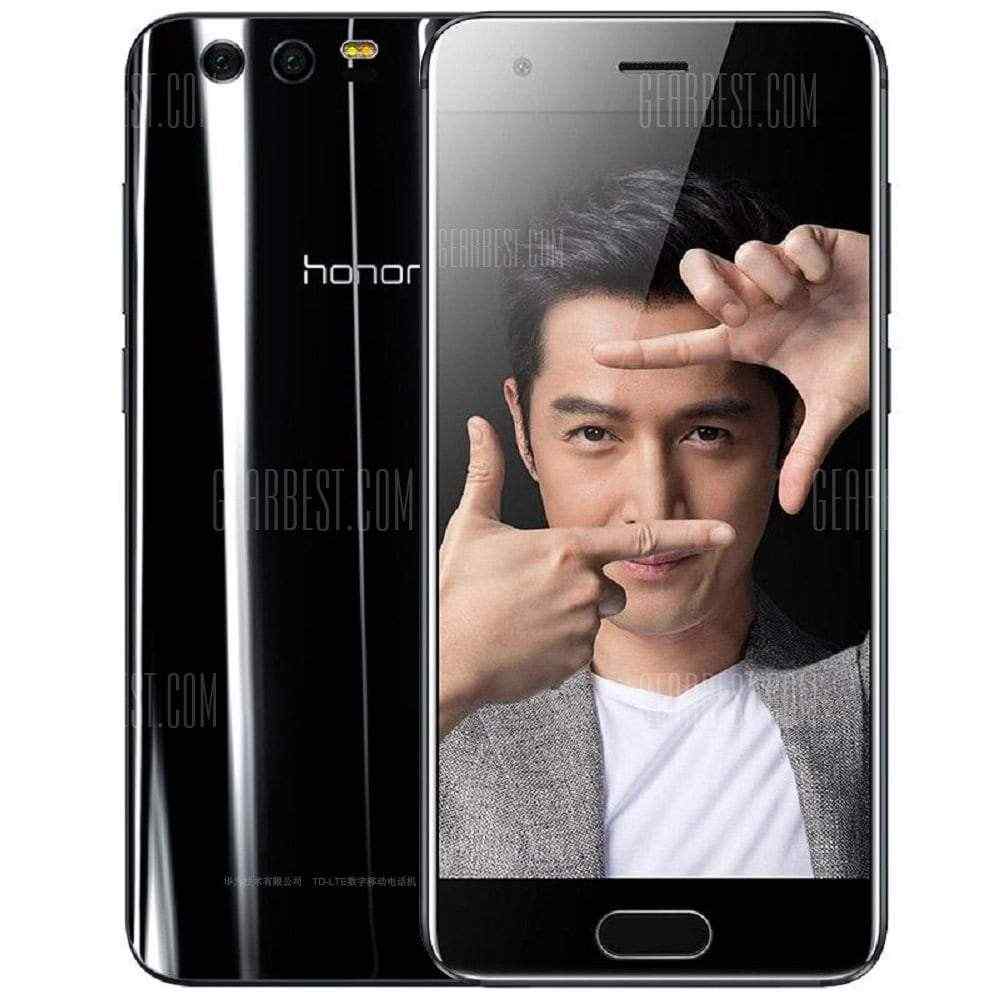 offertehitech-Huawei Honor 9 4G Smartphone International Version - BLACK