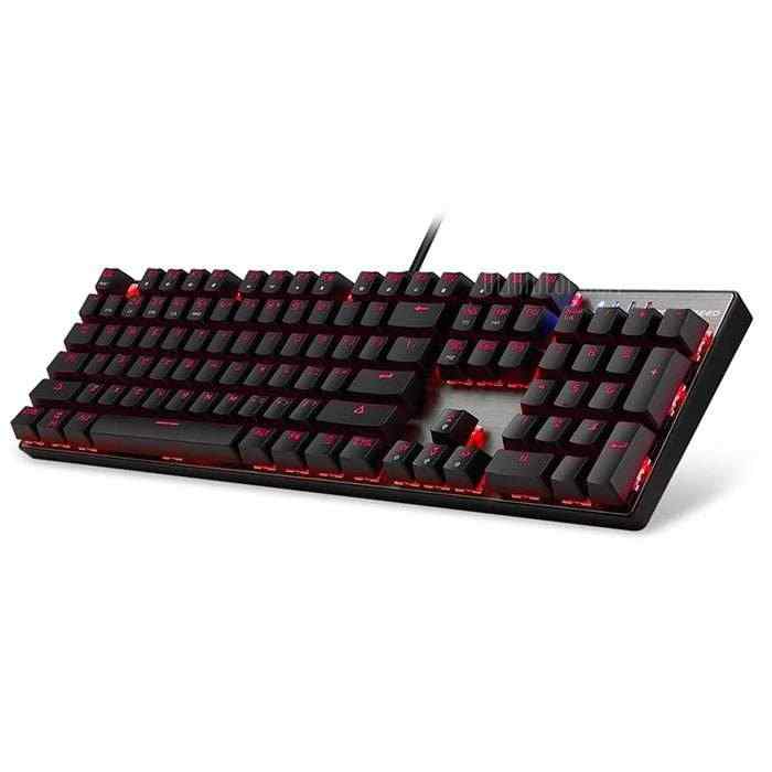 offertehitech-Motospeed Inflictor CK104 Gaming Mechanical Keyboard - BLUE SWITCH SILVER