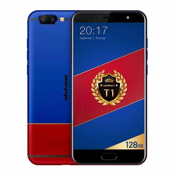 offertehitech-Ulefone T1 Edizione Premio 5.5 Pollici 6GB RAM 128 GB ROM MTK Helio P25 Octa core 4G Smartphone