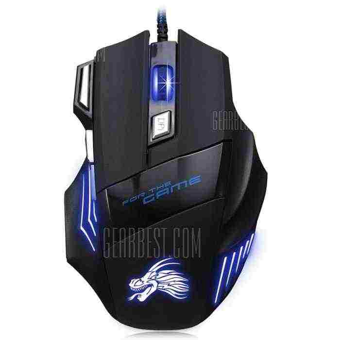 offertehitech-X3 USB Wired Optical Gaming Mouse - BLACK