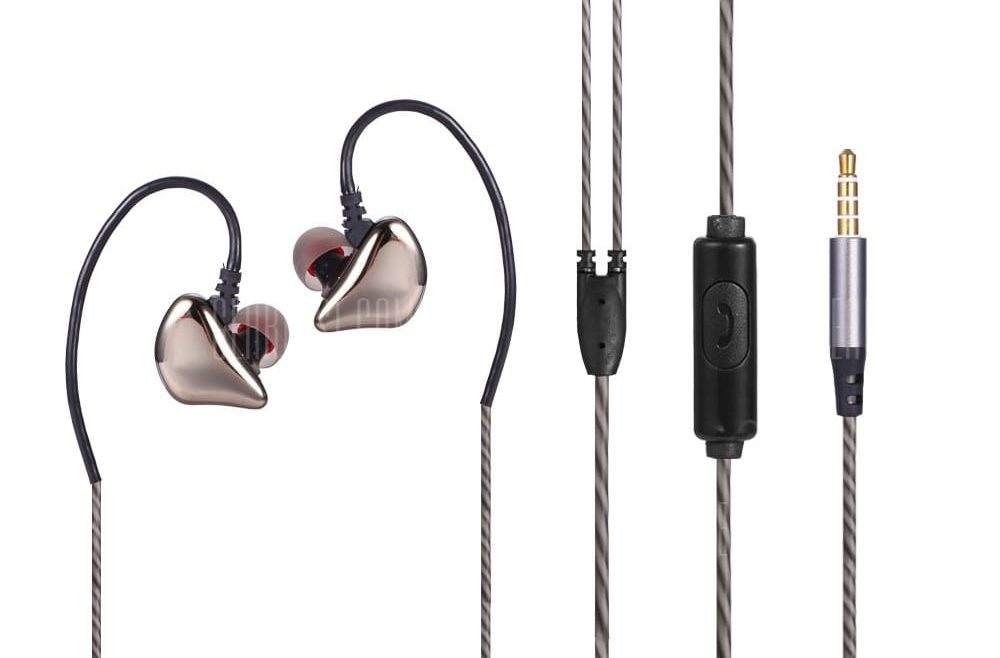 offertehitech-X6 3.5MM In-line Control In-ear Music Sports Earbuds