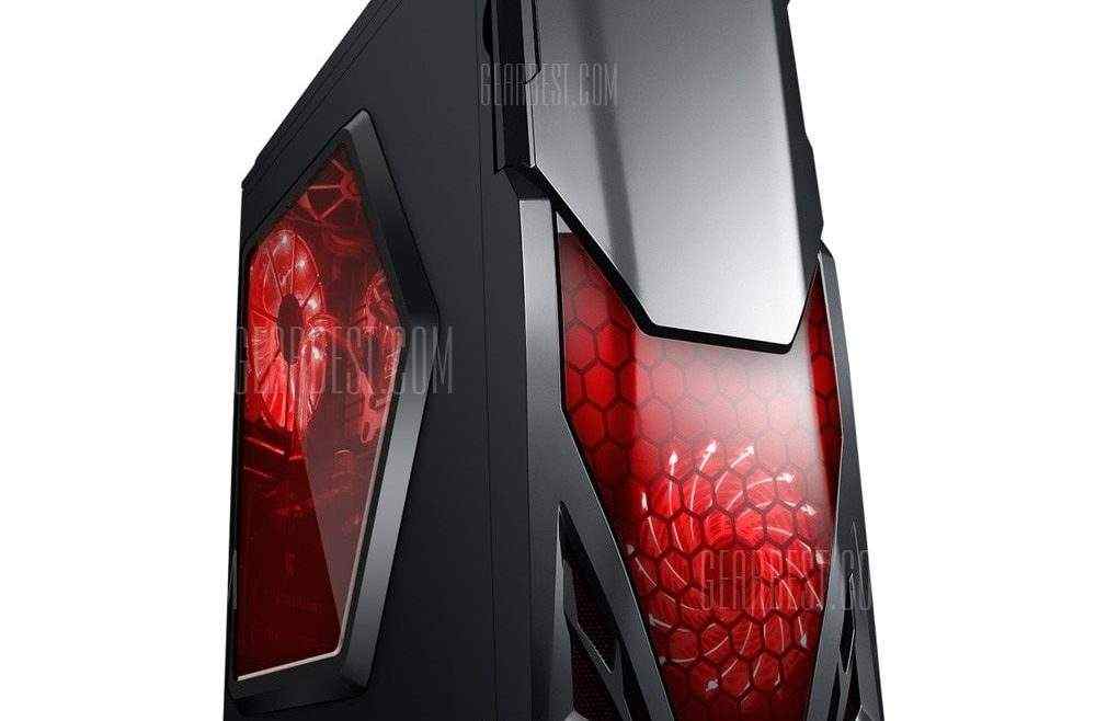 offertehitech-gearbest-Segotep Blade Mid Tower Gaming Computer Case Support ATX M-ATX ITX Motherboard