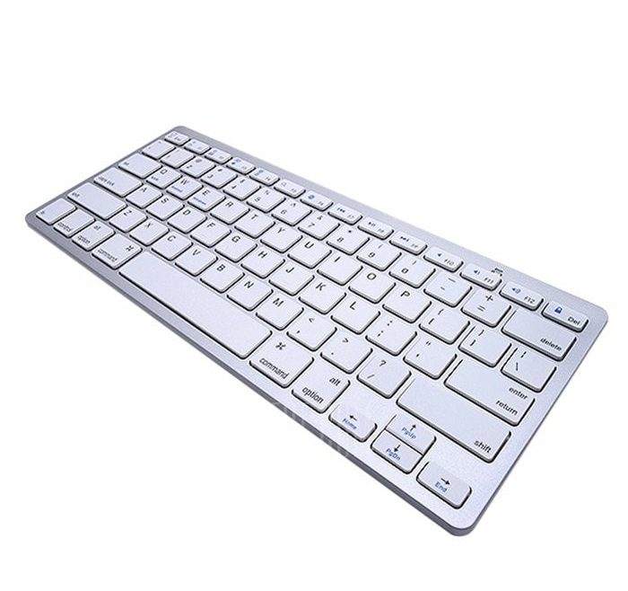 offertehitech-gearbest-Super Slim Portable Bluetooth Wireless 78 Keys Keyboard Dry Battery
