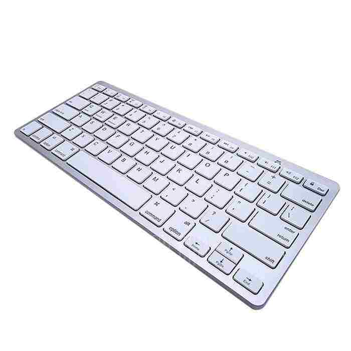 offertehitech-gearbest-Super Slim Portable Bluetooth Wireless 78 Keys Keyboard Dry Battery