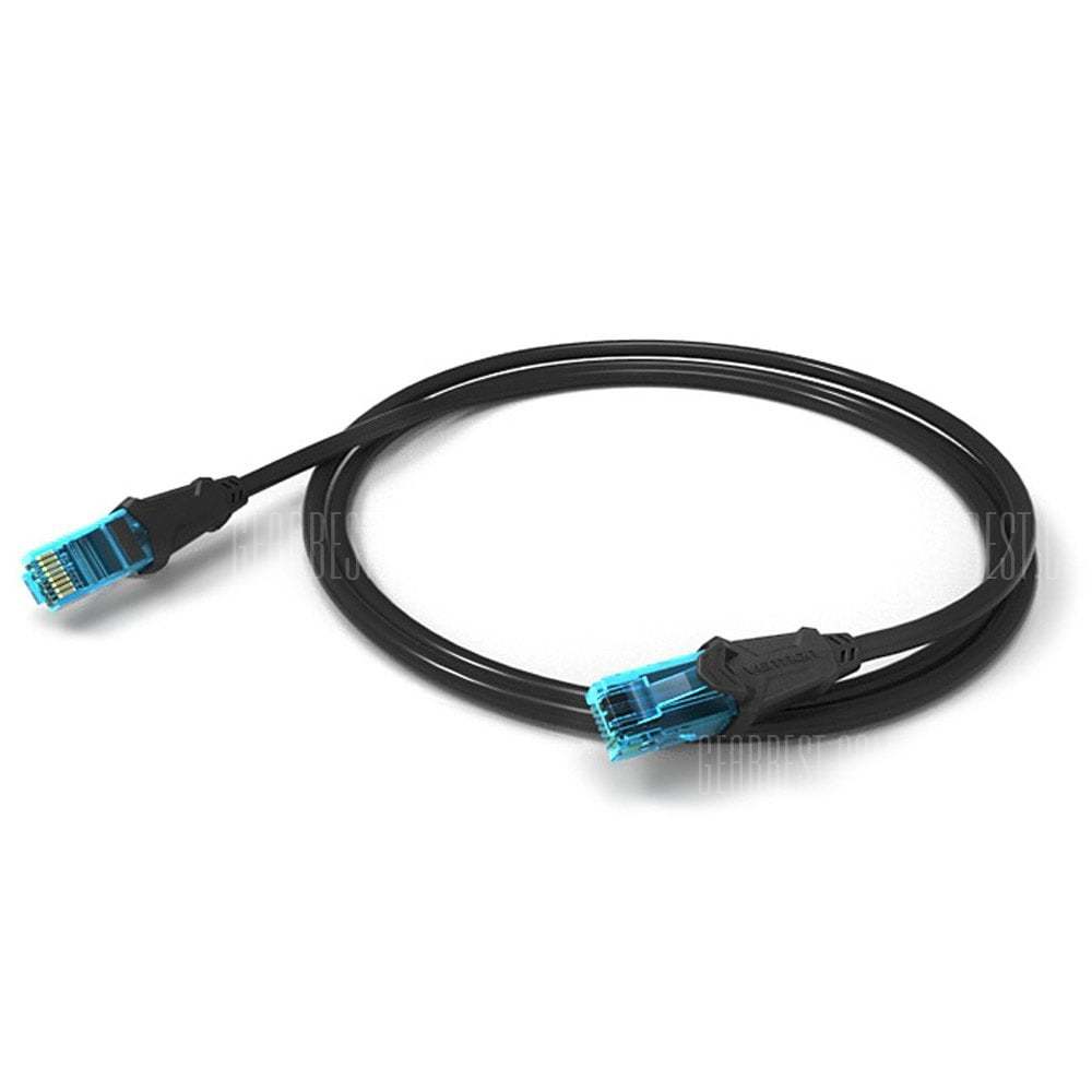 offertehitech-gearbest-Vention VAP-A07-B150 1.5M Unshielded Cat 5 Cable Cat 5 RJ45 Cord