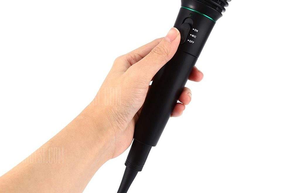 offertehitech-gearbest-WM308 2 in 1 Wired Wireless Handheld Dynamic Microphone