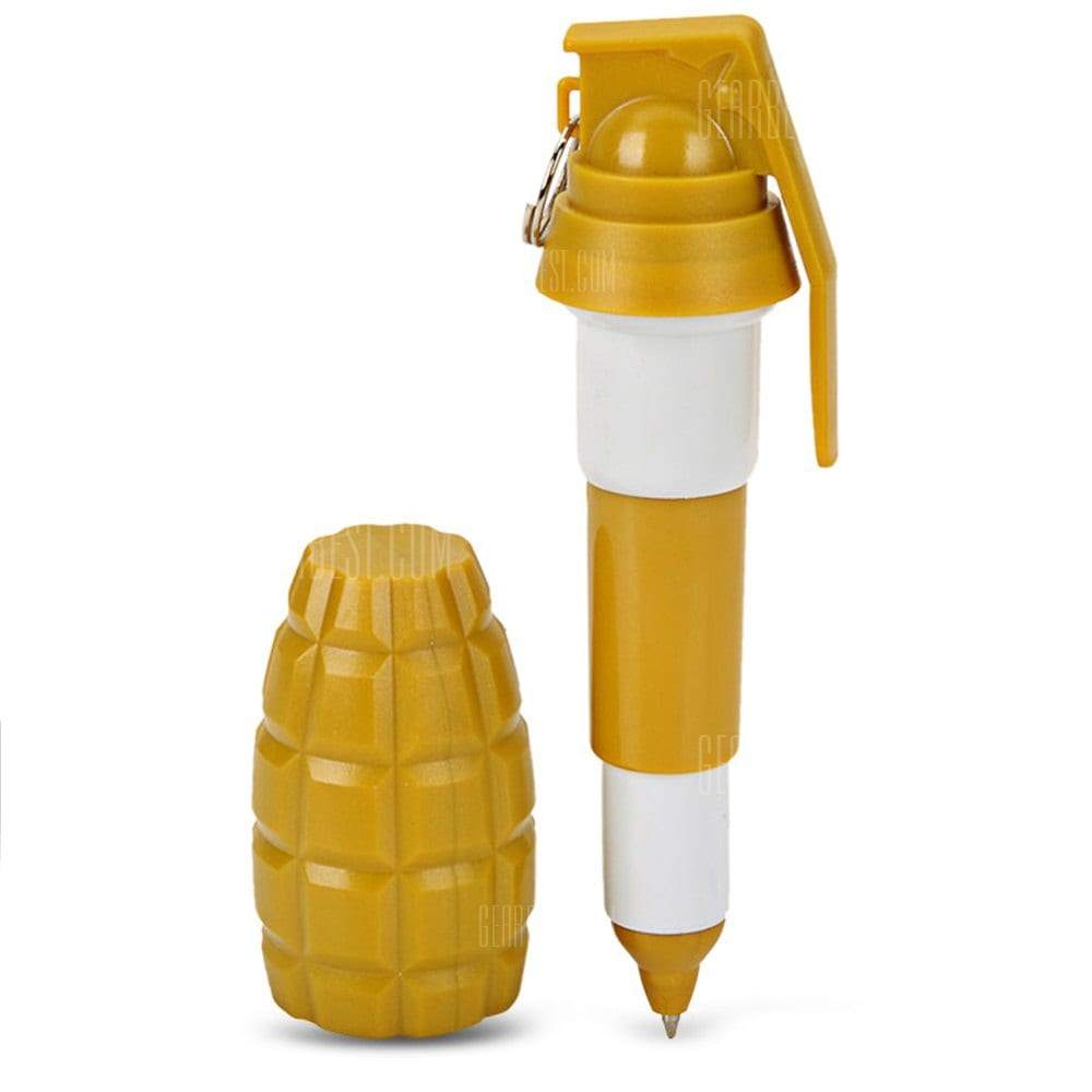 offertehitech-gearbest-ZX-0225 2PCS Cute CF Antitank Grenade Pattern Ballpoint Pen