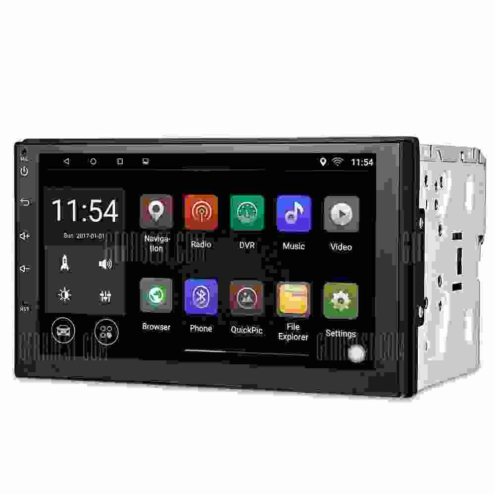 offertehitech-7003 Android 6.0 Car Multimedia Player - BLACK