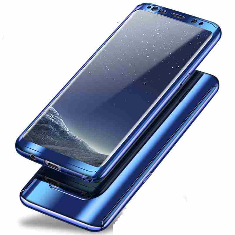 offertehitech-Bakeey Placcatura 360 ° Cover Anteriore  di PC+ Cover Posteriore + Pellicola HD per Samsung Galaxy Note 8/S8/S8 Plus/S7 Edge