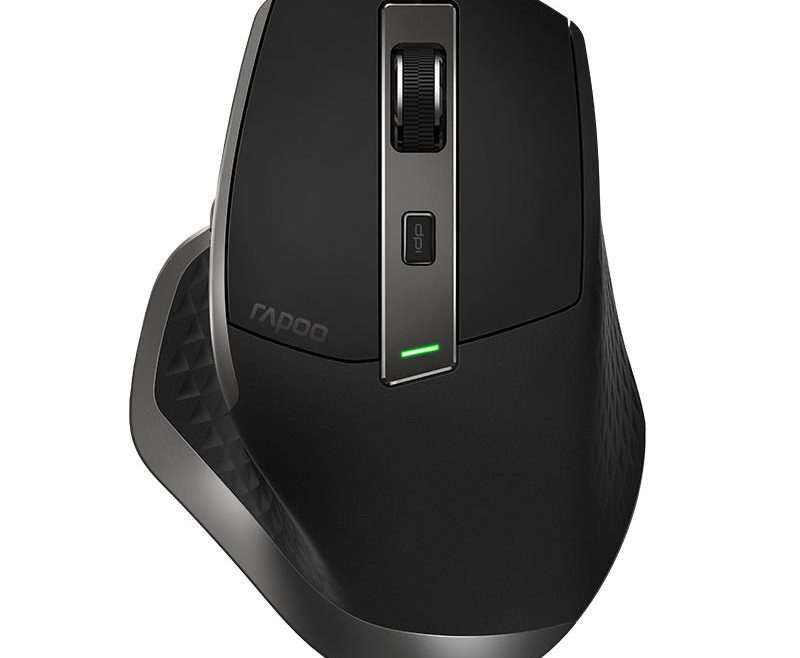 offertehitech-Rapoo MT750 Mouse wireless multiuso ricaricabile Bluetooth 3.0 / 4.0 RF 2.4GHz per mouse a quattro dispositivi