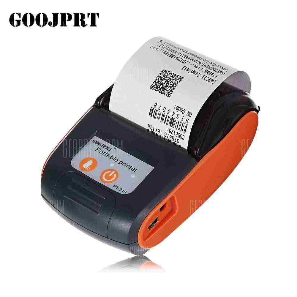 offertehitech-gearbest-GOOJPRT PT - 210 58MM Mini Bluetooth Thermal Printer