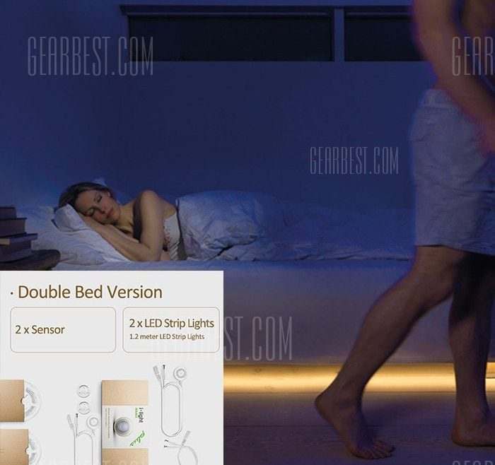 offertehitech-Creative i - light Smart LED Nightlight - TWIN-BED WARM WHITE