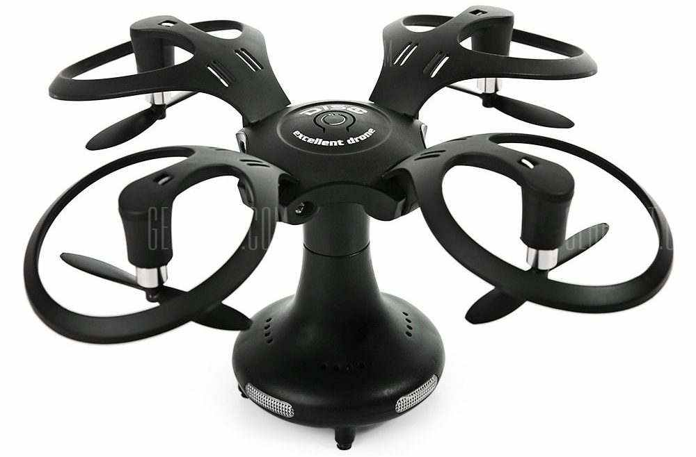 offertehitech-Diso 09 Ball Shape Foldable RC Quadcopter - BNF - 0.3MP CAMERA BLACK