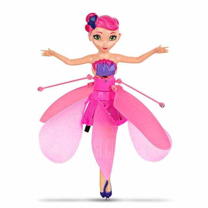offertehitech-Electric Induction Hover Flying Fairy - 1PC PINK