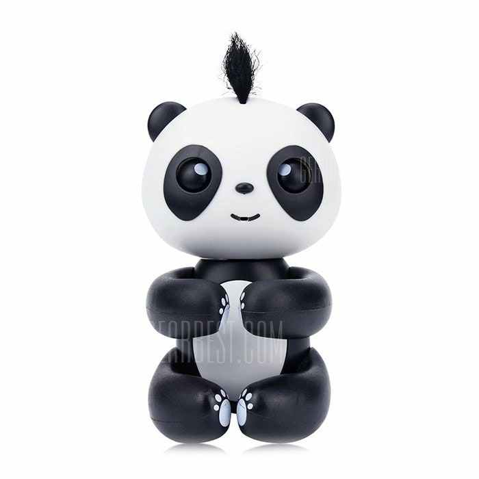 offertehitech-Electronic Pet Toy Fingertip Panda for Children Christmas Gift - BLACK