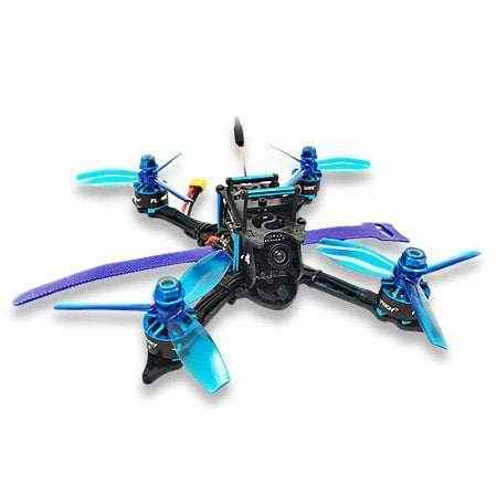 offertehitech-HGLRC XJB - 145 145mm Micro FPV Racing Drone - PNP - BLUE