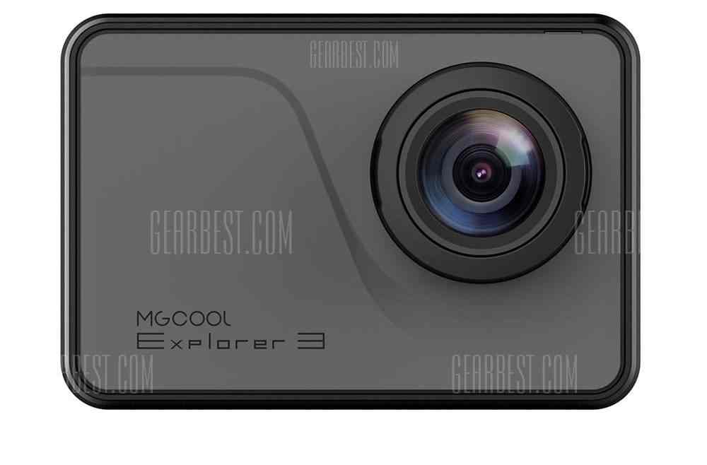 offertehitech-MGCOOL Explorer 3 4K Sports Camera Touch Screen - DARK GRAY