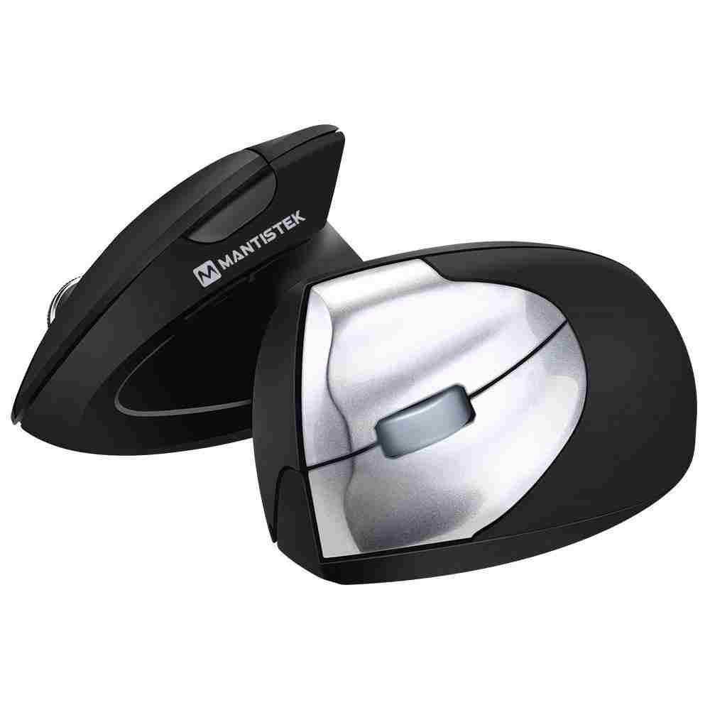 offertehitech-MantisTek® VM2 1600 DPI 2.4GHz Wireless Ergonomico Mouse verticale Mano sinistra Versione destra