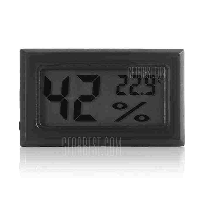 offertehitech-Mini Digital LCD Indoor Thermometer Hygrometer