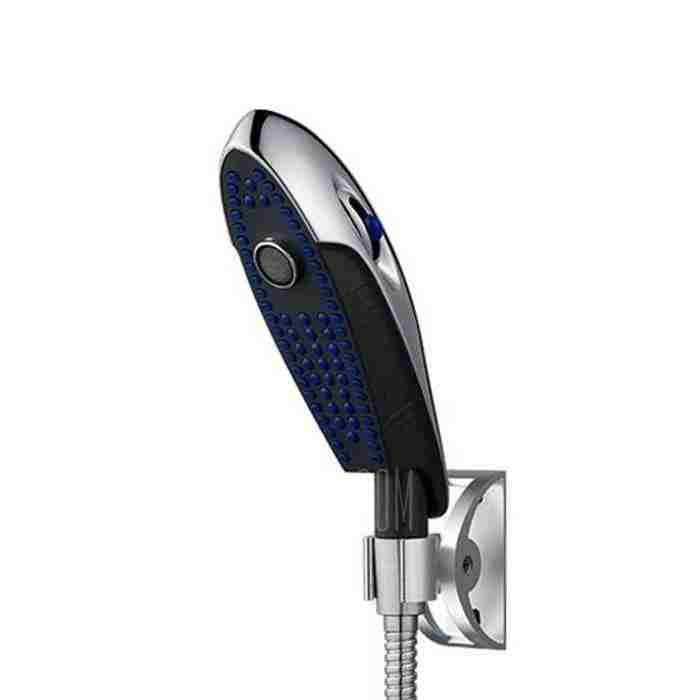 offertehitech-Modern Bionic Dolphin Design Bathroom Shower Head - BLUE