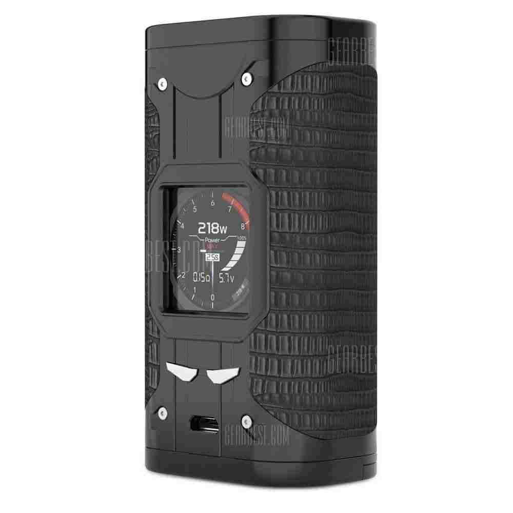 offertehitech-Smoant Cylon 218W TC Box Mod for E Cigarette - BLACK