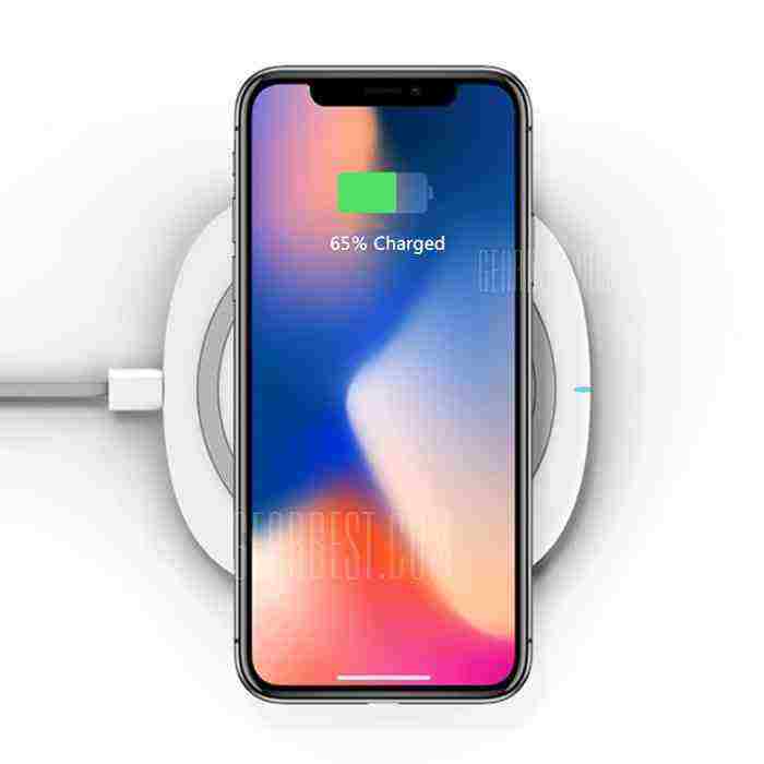 offertehitech-TOCHIC Qi Wireless Charger Pad Ultra-thin 10W Fast Charge