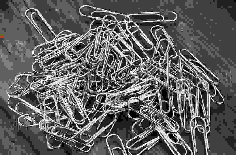 offertehitech-gearbest-100PCS 29mm Electroplated Stainless Steel Bookmark Paperclip