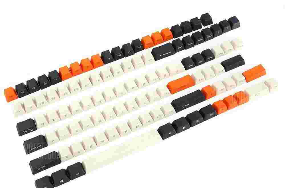 offertehitech-gearbest-104 Key PBT OEM Profile Side Printed Keycap Set