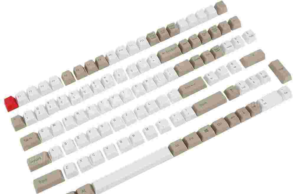 offertehitech-gearbest-104 Translucent PBT Backlit Key Caps Small Font Keycaps