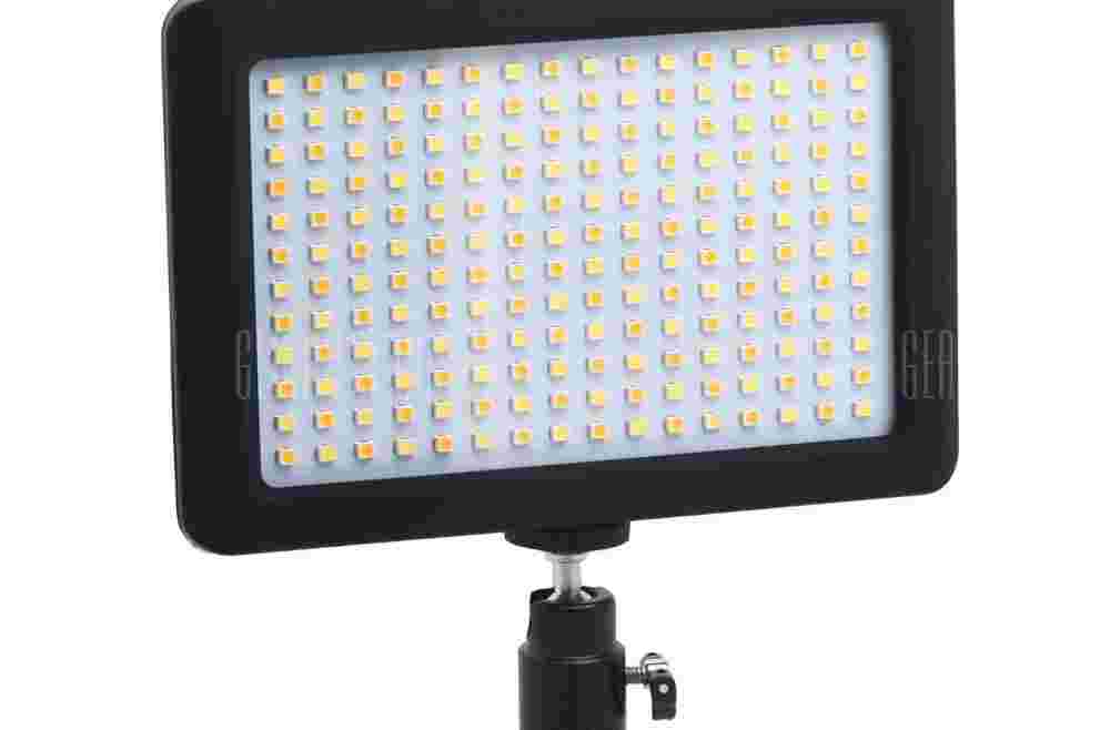 offertehitech-gearbest-192 LED Video Light Highlight Panel Dimmable 12W 1350LM for DSLR Camera DV