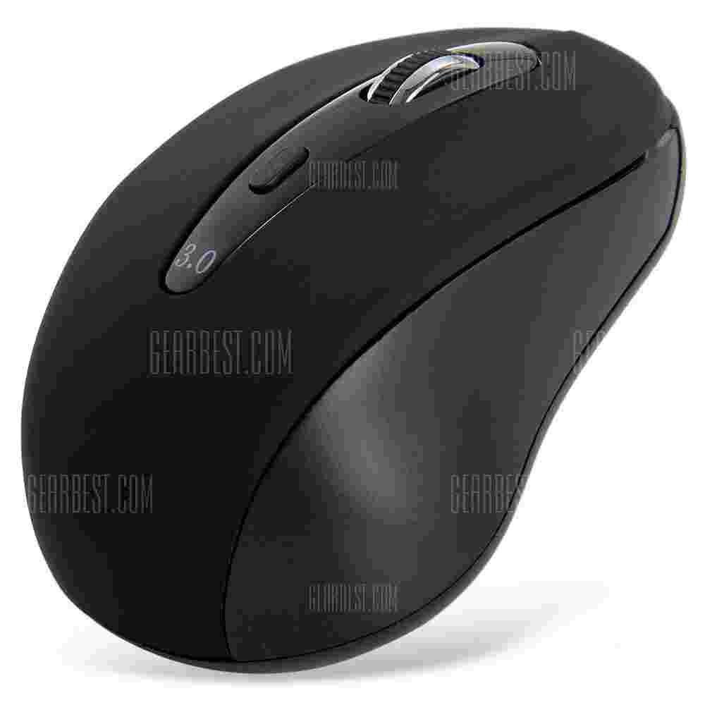 offertehitech-gearbest-2.4G Bluetooth 3.0 Optical Mouse with 1600DPI 6 Buttons for Laptop PC Computer
