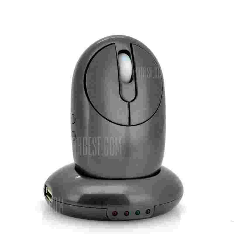 offertehitech-gearbest-2.4G Rechargeable Wireless Optical Mouse for Desktop Laptop