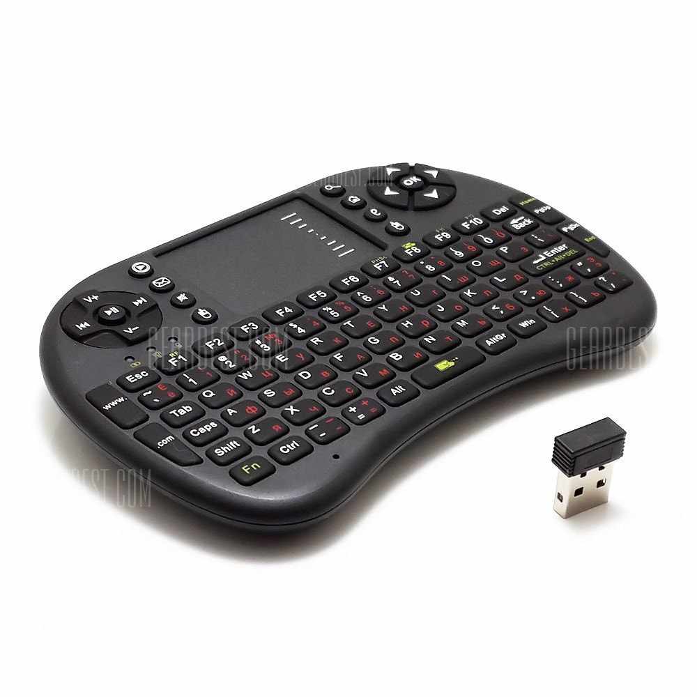 offertehitech-gearbest-2.4GHz UKB - 500 - RF Mini Wireless Keyboard Mouse Touchpad Combo Mini Key