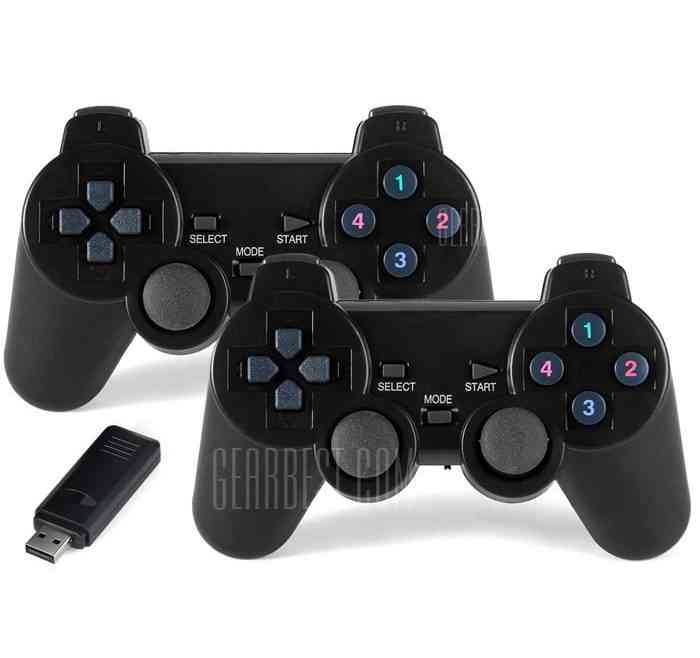 offertehitech-gearbest-2PCS 2.4GHz Wireless Game Controller