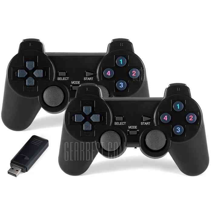 offertehitech-gearbest-2PCS 2.4GHz Wireless Game Controller